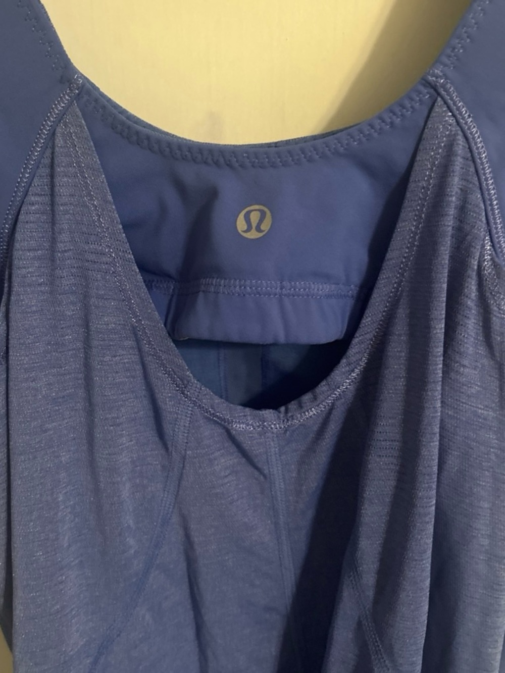 lululemon athletica Women's Blue Racerback Tank